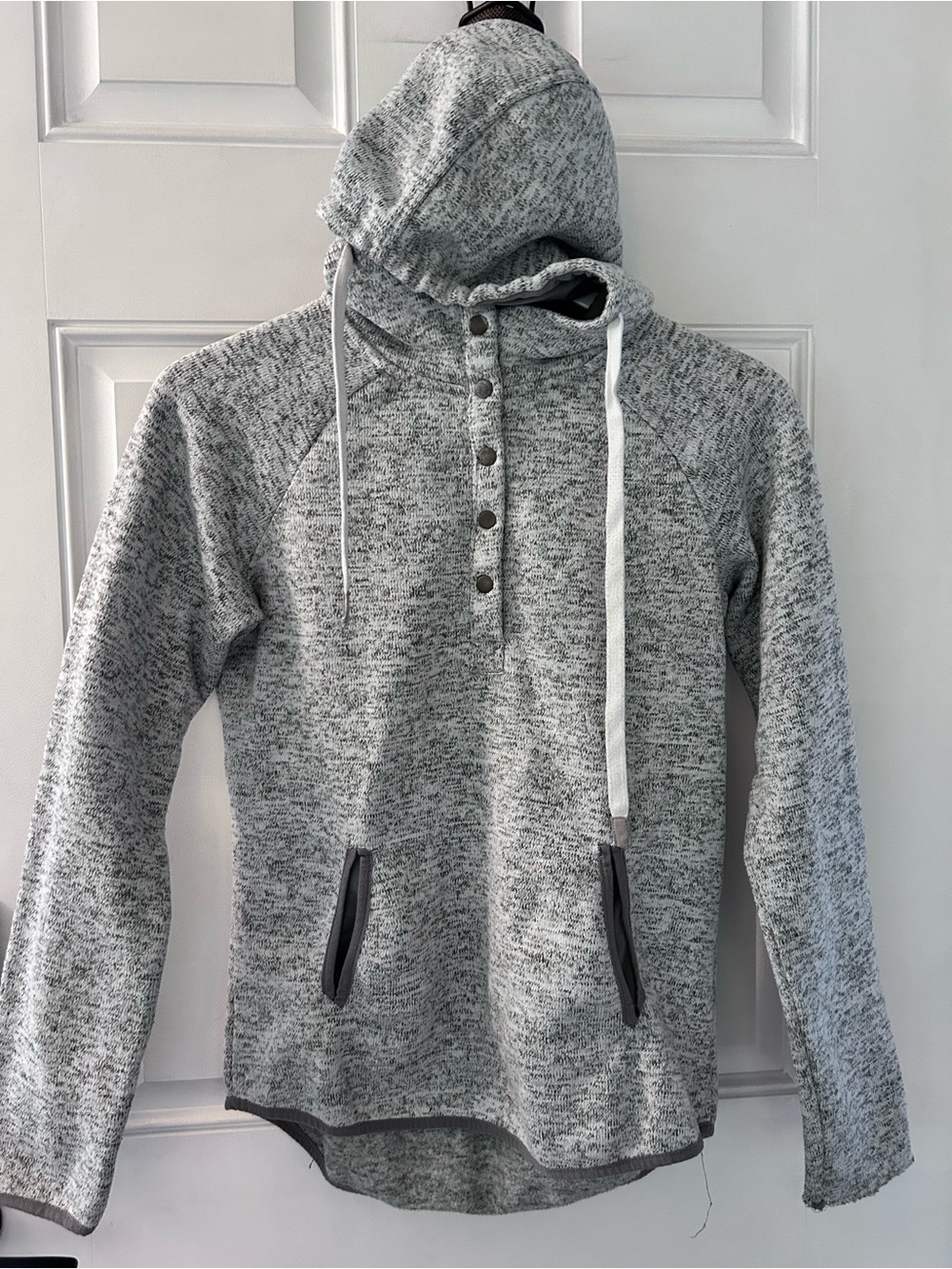 Thread & Supply Heather Gray Pullover Hoodie